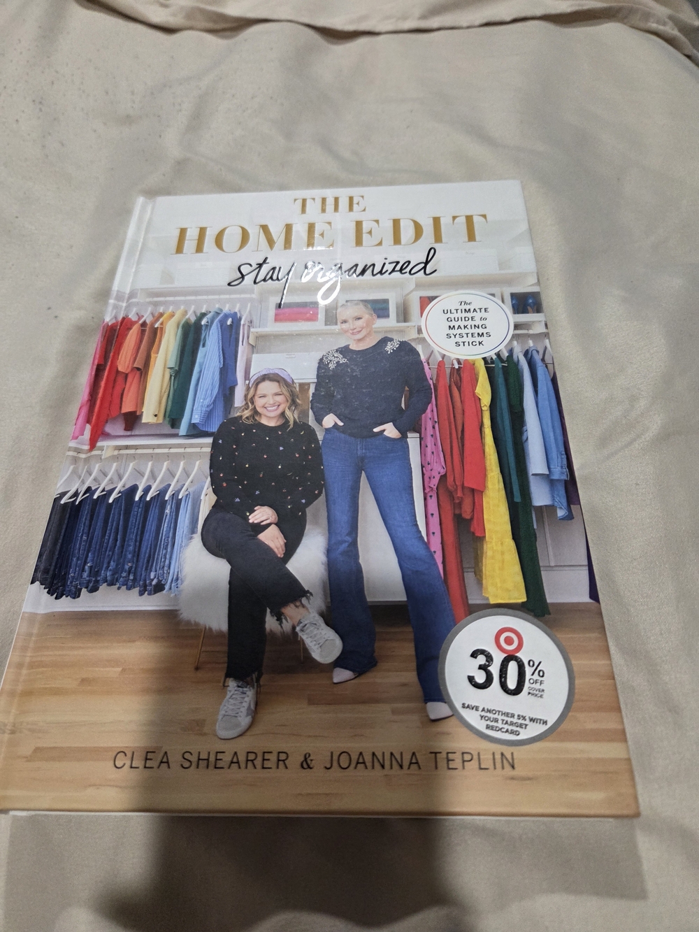 The Home Edit: Stay Organized Book — Rainbow Clothing Cover